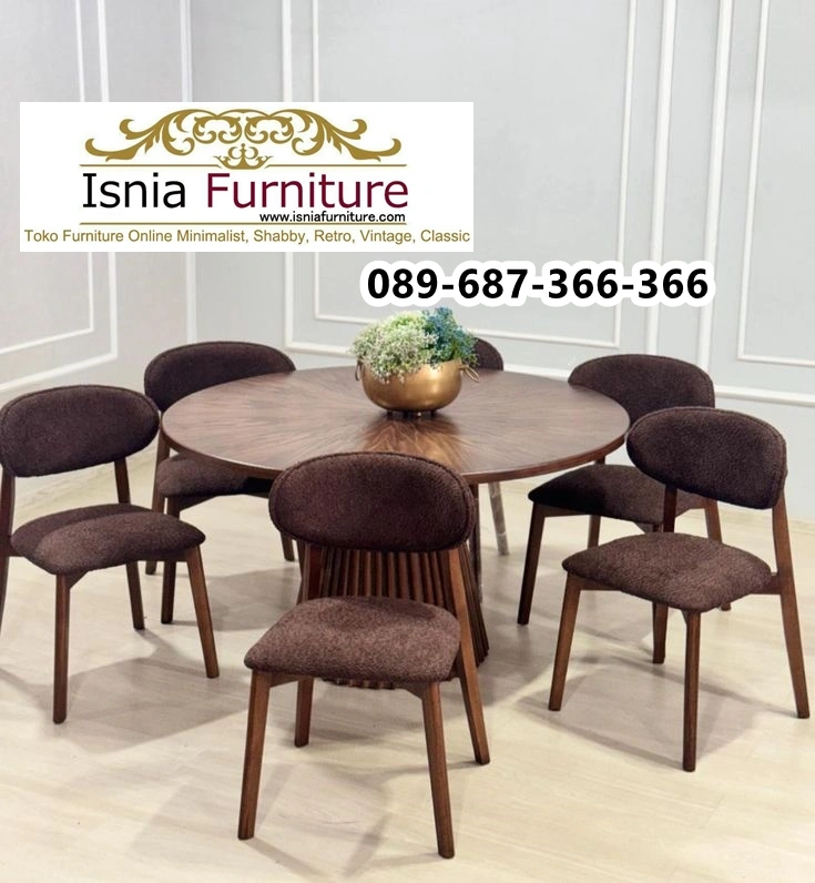 Set-Meja-Makan-6-Kursi Set Meja  Makan 6 Kursi