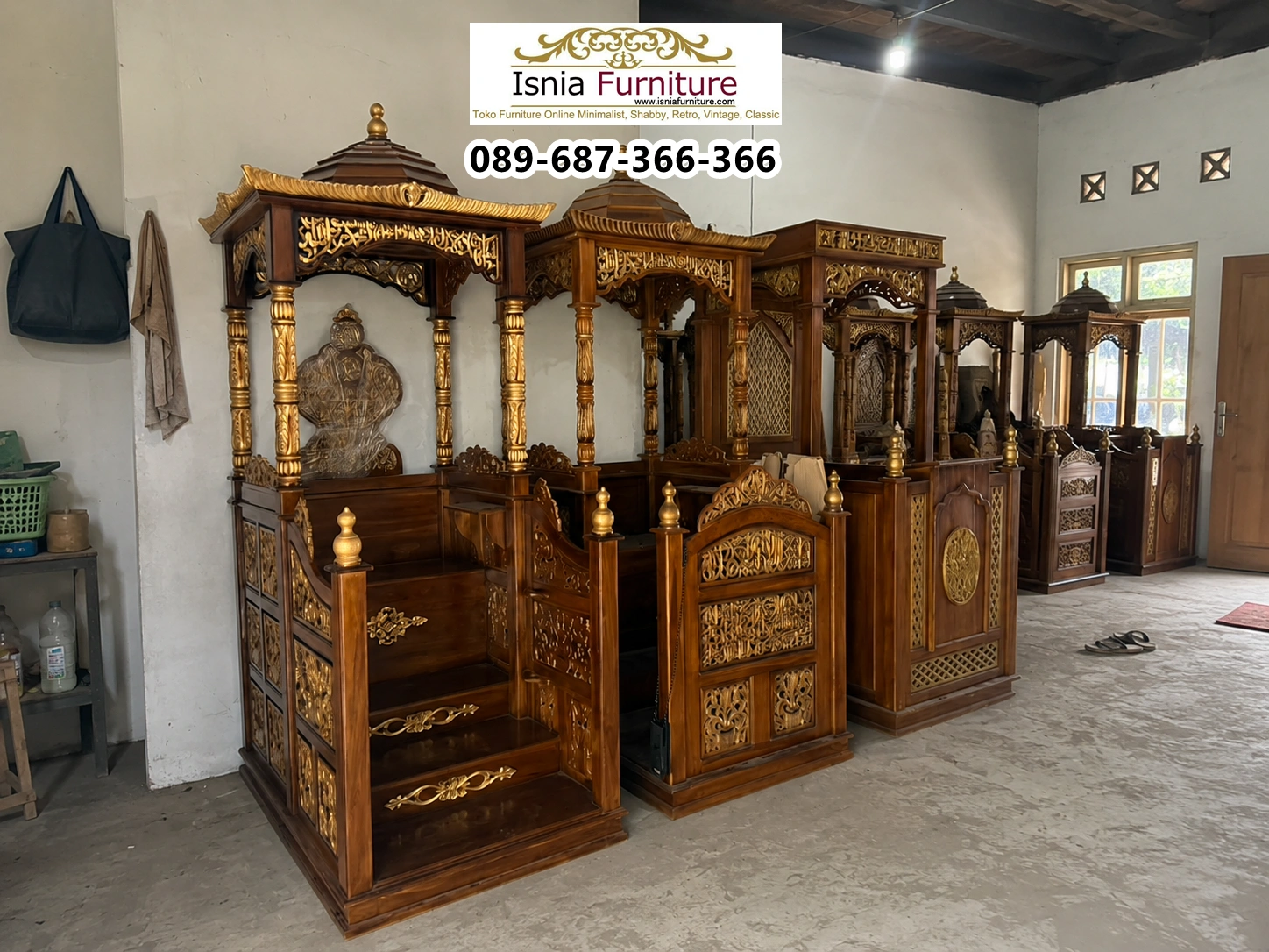 Mimbar-Palangka-Raya-Kayu-Jati-Berkualitas Mimbar Palangka Raya Kayu Jati Berkualitas
