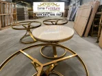 Produsen Meja Tamu Stainless Surabaya Bulat