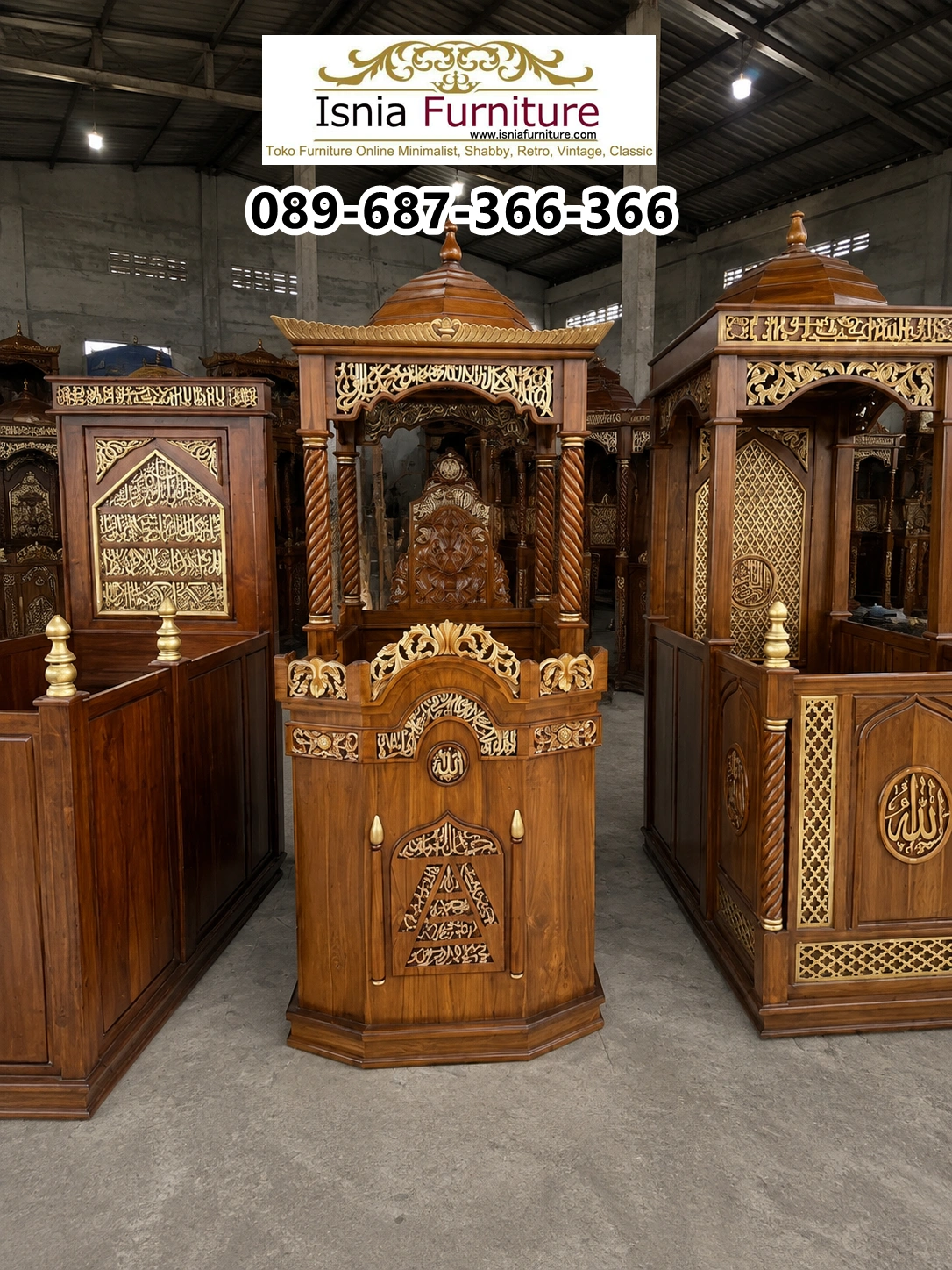 Jual-Mimbar-Masjid-Bekasi-Kekinian Jual Mimbar Masjid Bekasi Kekinian