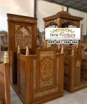 Jual Mimbar Masjid Pasuruan Ukir