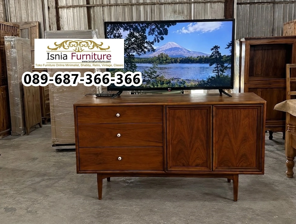 Meja-TV-Tabanan-Kayu-Jati Meja TV Tabanan Kayu Jati