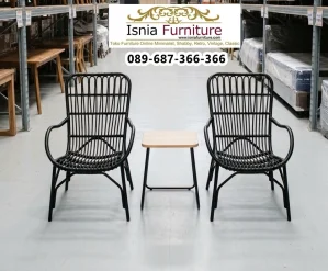 Set Meja Kursi Teras Probolinggo Material Besi