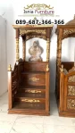 Mimbar Masjid Karawang Kayu Jati