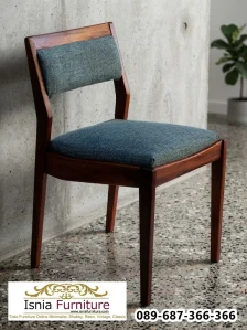Kursi Makan Bali Kayu Jati Finishing Natural