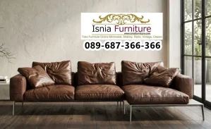 Sofa Kulit Asli Minimalis