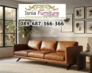 Sofa Kulit Asli Import